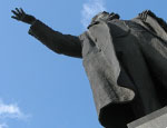 В Троицке списали памятник Ленину