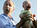 Spiegel прощается с Джорджем Бушем: самые комичные снимки уходящего президента США (ФОТО)