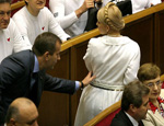 Тимошенко и мужчины. Черномырдин - под чарами, а Путин и Янукович уже нет