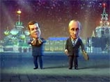 Над Путиным и Медведевым можно шутить (ВИДЕО) / Российский мультфильм про тандем удивил инопрессу
