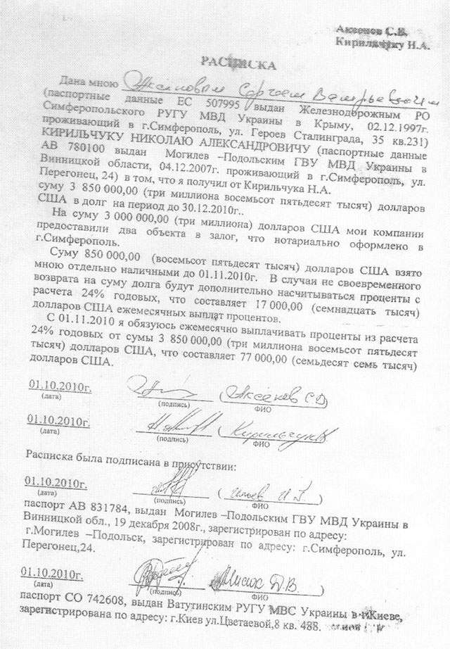 лиц бланк частных договора займа